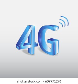 4G latest wireless communication vector