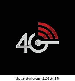 4G-Logo, Vektorgrafik