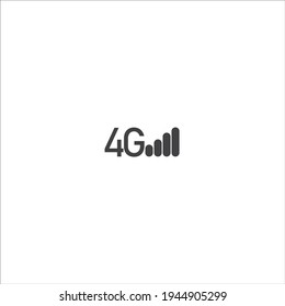 4G network Vector icon design 