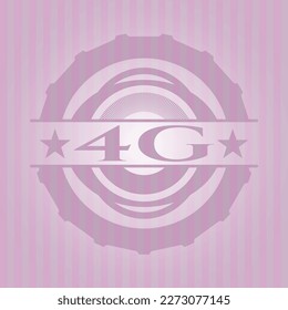 4G pink emblem. Amazing desing. 