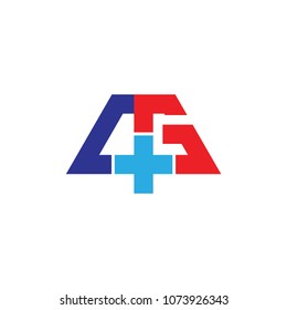4G plus LTE logo design vector