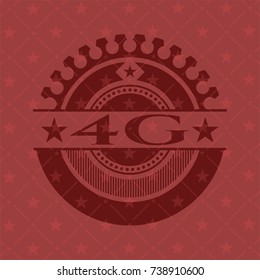 4G red emblem