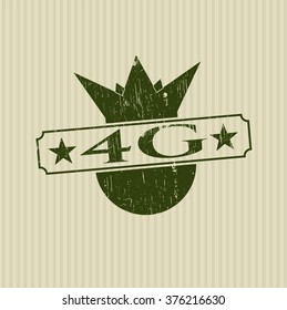 4G rubber grunge seal