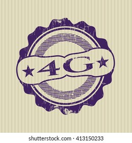 4G rubber grunge seal