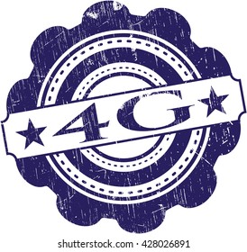 4G rubber stamp