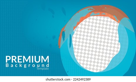 4K Abstract background blue color modern background with image space, wallpaper, brochure background mock up, can used to web page background and business use EPS10 illustration vector design
