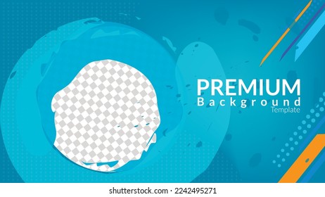 4K Abstract background blue color modern background with image space, wallpaper, brochure background mock up, can used to web page background and business . EPS10 illustration vector