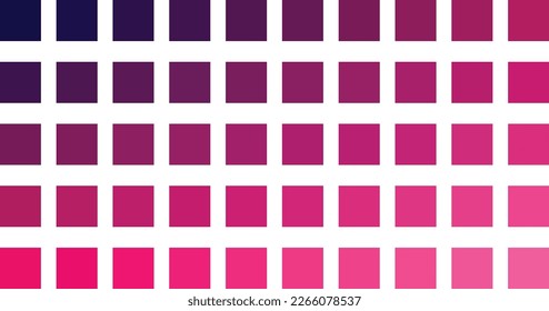 Guía de paleta de color abstracto de 4K para el estilo neón