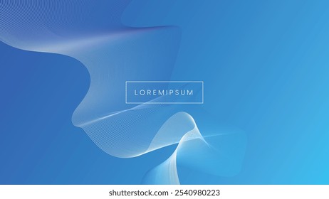 4k Abstrakte Technologie Partikel Linien Farbverlauf Mesh Hintergrund