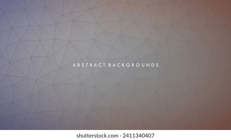 4K Abstract triangular geometric line design. EPS 10 vector art. 