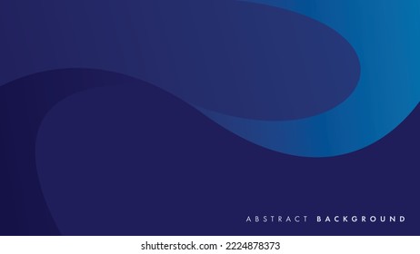 4K Abstract vector design. Blue gradient design with modern curvy line design. HD wallpaper design EPS 10