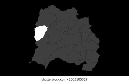 4k Anandpur map, Pashchimi Singhbhum District, Jharkhand state, Republic of India, Government of Jharkhand, Indian territory, Eastern India, politics, village, tourism