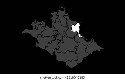 4k Bakhri map, Begusarai District, Bihar State, Republic of India, Government of Bihar, Indian territory, Eastern India, politics, village, tourism