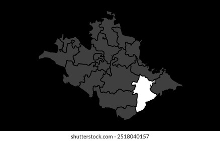 4k Balia Karte, Begusarai District, Bihar State, Republik Indien, Regierung von Bihar, Indisches Territorium, Ostindien, Politik, Dorf, Tourismus