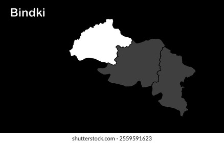 4k Bindki map, Fatehur District, Uttar Pradesh State, Republic of India, Government of  Uttar Pradesh, Indian territory, Eastern India, politics, village, tourism