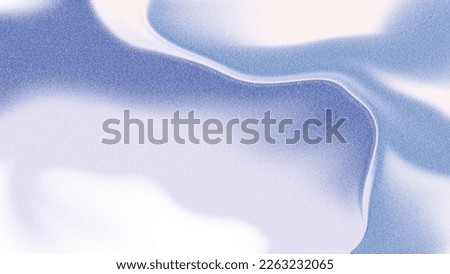 4K Blue Liquid Gradient Abstract Background with noise