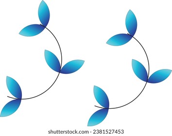 4k colourful flower leaf design