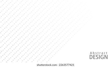 4K dashed line design. Modern vector template EPS 10. White background with angular line design. Dotted straight line pattern geometric background. 