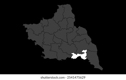4k Mapa de Dighwara, Distrito de Saran, Estado de Bihar, República da Índia, Governo de Bihar, território indiano, Índia Oriental, política, aldeia, turismo