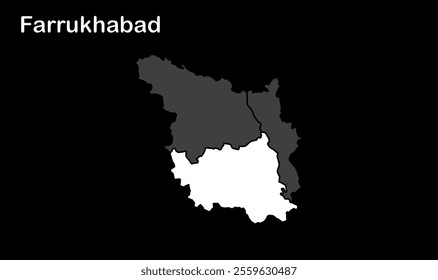 4k Farrukhabad map, Farrukhabad District, Uttar Pradesh State, Republic of India, Government of  Uttar Pradesh, Indian territory, Eastern India, politics, village, tourism