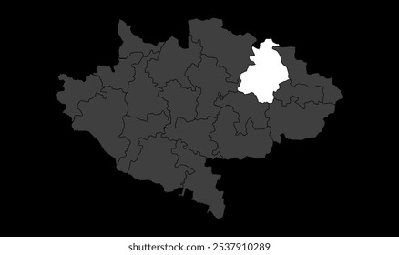 4k mapa de Goriakothi, distrito de Siwan, estado de Bihar, República de la India, gobierno de Bihar, territorio indio, India oriental, política, aldea, turismo