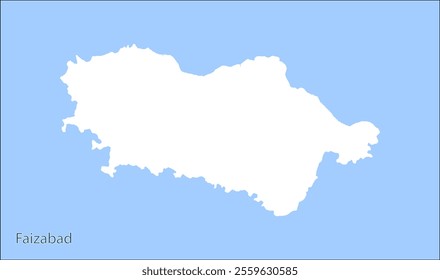 4k High reg of Faizabad District map, Faizabad District, Uttar Pradesh State, Republic of India, Government of  Uttar Pradesh, Indian territory, Eastern India, politics, village, tourism