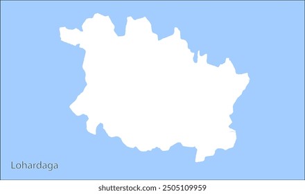 4k High reg of Lohardaga District map, Lohardaga District, Jharkhand state, Republic of India, Government of Jharkhand, Indian territory, Eastern India, politics, village, tourism