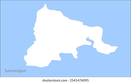 4k Alta velocidade do mapa do distrito de Samastipur ,Distrito de Samastipur, Estado de Bihar, República da Índia, Governo de Bihar, território indiano, Índia oriental, política, aldeia, turismo