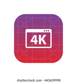 4K icon