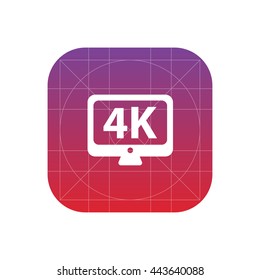 4K icon
