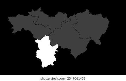 4k Mapa de Iglas, Distrito de Aligarh, Estado de Uttar Pradesh, República de la India, Gobierno de Uttar Pradesh, territorio indio, India oriental, política, aldea, turismo