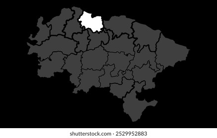 4k mapa de Jainagar, distrito de Madhubani, estado de Bihar, República de la India, gobierno de Bihar, territorio indio, India oriental, política, aldea, turismo