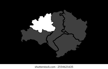 4k Jakhania map, Ghazipur District, Uttar Pradesh State, Republic of India, Government of  Uttar Pradesh, Indian territory, Eastern India, politics, village, tourism