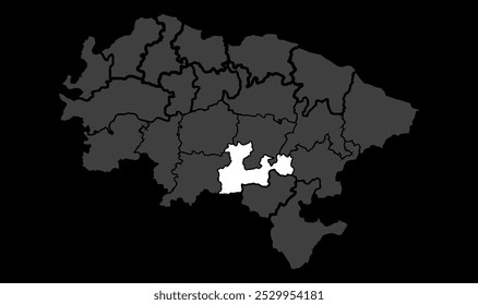 Mapa de 4k Jhanjharpur, Distrito de Madhubani, Estado de Bihar, República da Índia, Governo de Bihar, Território indiano, Índia Oriental, política, aldeia, turismo