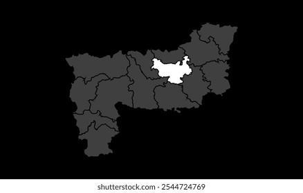4k Kasba mapa, Purnia Distrito, Bihar Estado, República de India, Gobierno de Bihar, territorio indio, India oriental, política, pueblo, turismo