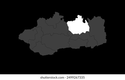 4k kolebira mapa, Distrito de Simdega, estado de Jharkhand, República de India, Gobierno de Jharkhand, territorio indio, India oriental, política, aldea, turismo