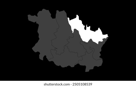 4k Kuru map, Lohardaga District, Jharkhand state, Republic of India, Government of Jharkhand, Indian territory, Eastern India, politics, village, tourism