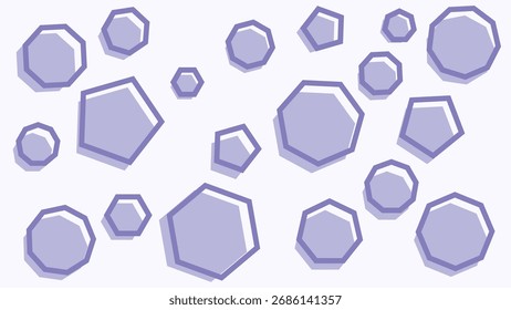 Fundo abstrato paisagem 4k com ícones memphis geométricos com cor base saindo da linha