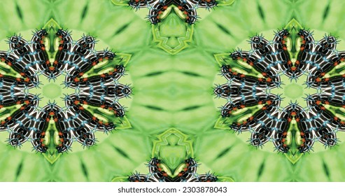 4K Mandala Background. Animation of geometric ethnic patterns. Arabic illustration ornaments. Background Kaleidoscope Abstract.