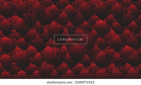 4k Modern blended effect Abstract monochrome red background 
