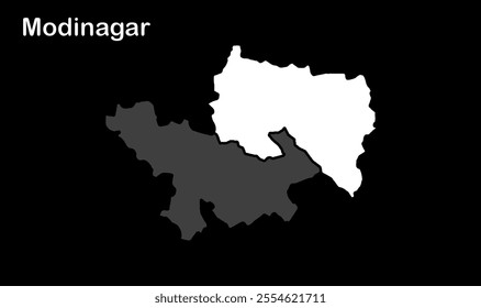 4k Modinagar map, Ghaziabad District,Uttar Pradesh State, Republic of India, Government of  Uttar Pradesh, Indian territory, Eastern India, politics, village, tourism