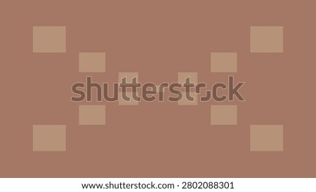 4K PC wallpaper with multi-sized, faded warm beige rectangles arranged in an X-like pattern against a nice mocha mousse backdrop. Ultra-high definition (UHD) cream-on-chocolate laptop and desktop background.