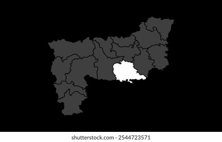 4k Purnia East map, Purnia District, Bihar State, Republic of India, Government of Bihar, Indian territory, Eastern India, politics, village, tourism