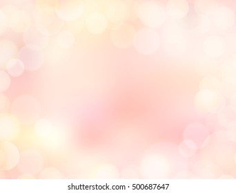 4K resolutions pink gradient blank paper background with bokeh border