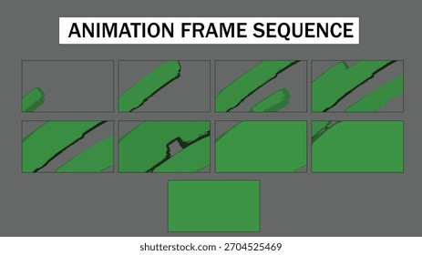 4K Rough textura desenhado à mão bloco Wipe FX Animação. Sequência de Transição de Traço de Pincel Grosso. Efeito de explosão de limpeza de vetor 2D irregular e retângulo texturizado estridente revelam para o projeto de movimento.