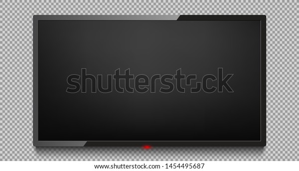 4k tv screen\
vector. LCD or LED tv\
screen