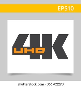 4K UHD badge