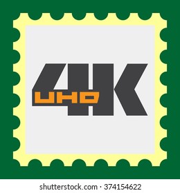 4K UHD badge