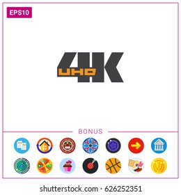 4K UHD badge