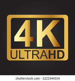 4K ultra HD sign